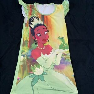 Princess Tiana Graphic Dress